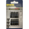 Бита IMPACT PRO 1/4"/25мм PZ2 10шт, IRWIN