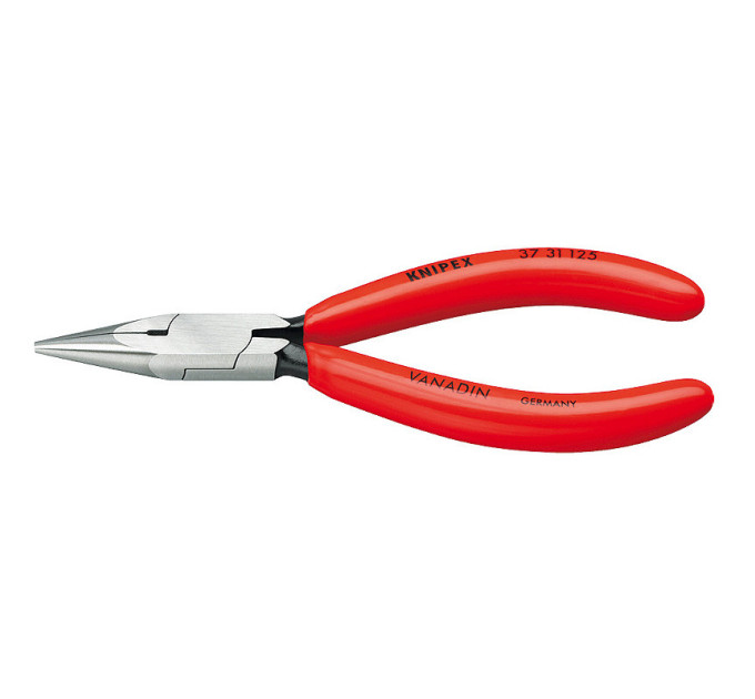 Плоскогубцы круглогубцы захватные для точных работ, 125мм, KNIPEX 37 31 125. фосфатированные