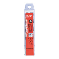 Свердло по металу THUNDERWEB HSS-G MILWAUKEE, DIN338, Ø9,3 х125х81мм, (5шт)