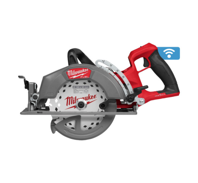 Пила дисковая аккумуляторная бесщеточная с задней рукояткой MILWAUKEE, M18 FCSRHO190-0, Ø190мм