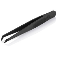 Пинцет пластиковый антистатический KNIPEX, 92 09 03 ESD, вигнутий під кутом 45°