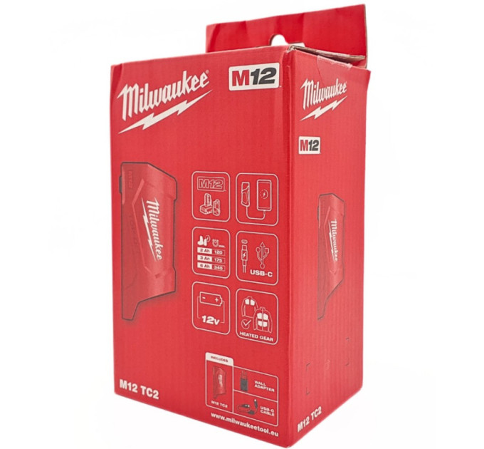 Енергокомплект M12 TC2-0 TRAVEL CHARGER MILWAUKEE