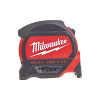 Рулетка магнитная PREMIUM MILWAUKEE, 10м/33фт, (27мм)