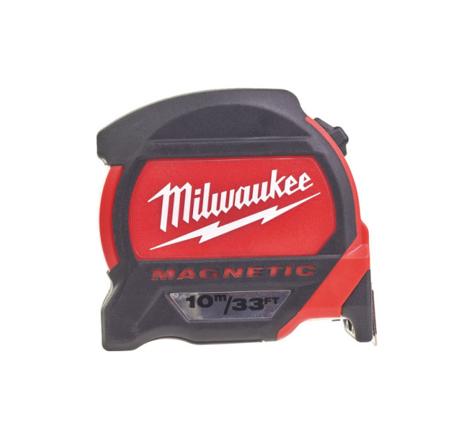 Рулетка магнитная PREMIUM MILWAUKEE, 10м/33фт, (27мм)