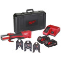 Обтискач гідравлічний акумуляторний для труб MILWAUKEE M18 BLHPT-202C V-SET (ЗУ+2Х2Ач+кейс)