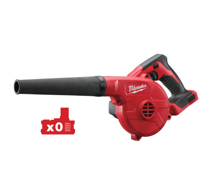 Повітродувка акумуляторна компактна MILWAUKEE M18 BBL-0 (каркас)