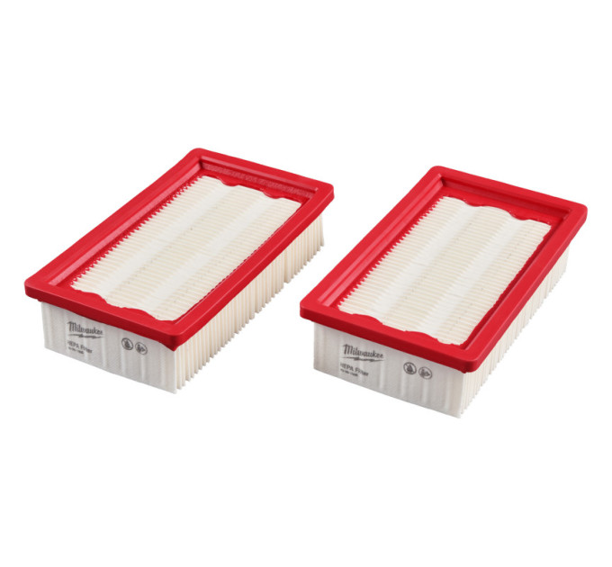 Фильтр-картридж (сухой) MILWAUKEE, HEPA H13 (для M18 ONEF2VC34M) (2шт)