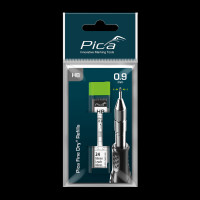 Жала графитовые запасные Pica 7030 SB HВ + 2 резинки для PICA Fine Dry, графит (26шт)