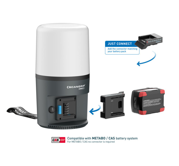 Прожектор переносной 6000 lumen AREA 6 CONNECT SCANGRIP
