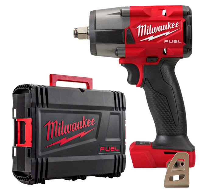 Гайковерт акумуляторний безщітковий MILWAUKEE 1/2" (881 Нм) M18 FMTIW2F12-0Х, з кільцем (каркас)