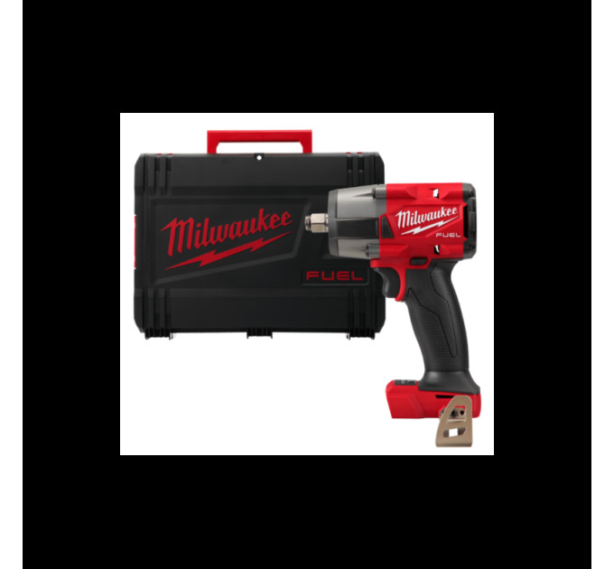 Гайковерт акумуляторний безщітковий MILWAUKEE 1/2" (881 Нм) M18 FMTIW2F12-0Х, з кільцем (каркас)