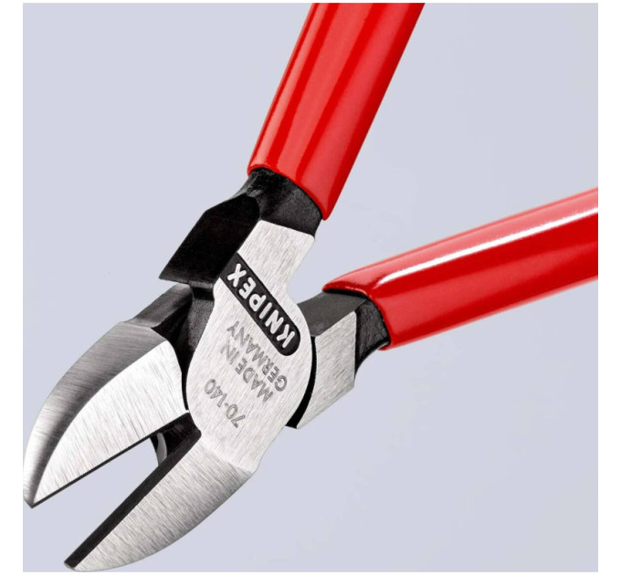 Кусачки боковые (бокорезы), Ø4,0мм, 140мм KNIPEX 70 01 140, фосфатированные