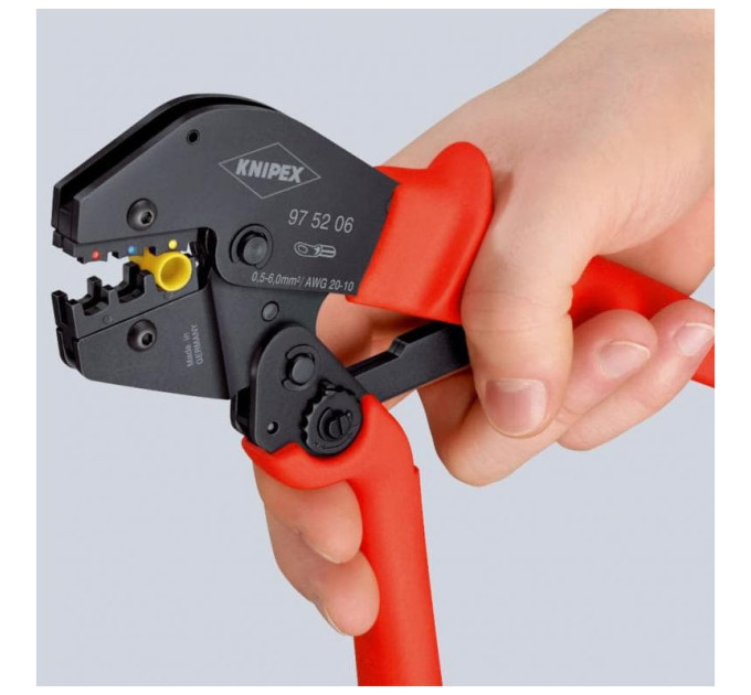 Кліщі затискні для обпресування KNIPEX 97 52 06