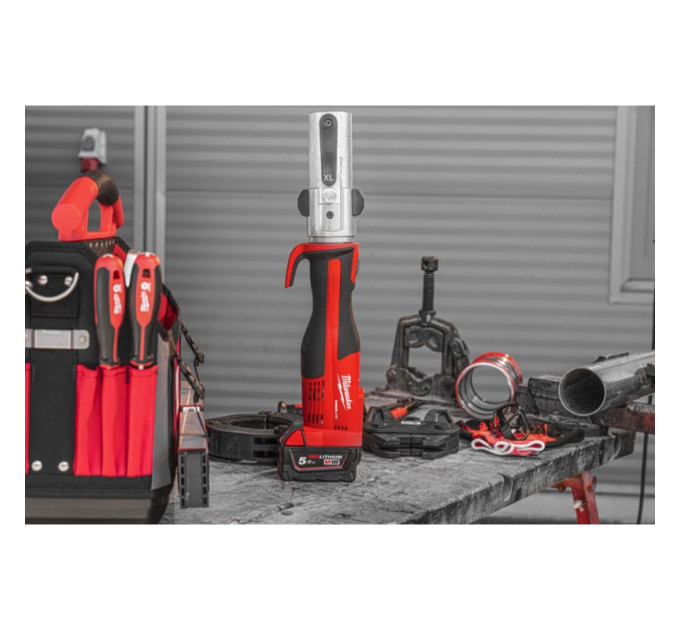 Обтискач гідравлічний акумуляторний для труб MILWAUKEE M18 BLHPTXL-0C (каркас)