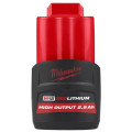 Аккумулятор MILWAUKEE M12 HB2.5 (HIGH OUTPUT) 2,5 АЧ