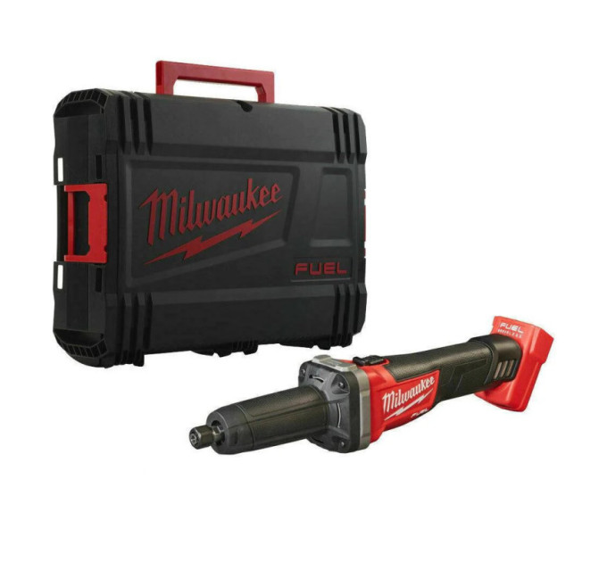Машина прямошліфувальна акумуляторна безщіткова MILWAUKEE M18 FDGRB-0X (HDкейс)