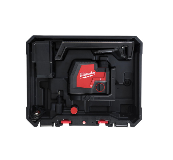 Нивелир лазерный аккумуляторный MILWAUKEE L4 CLLP-301C