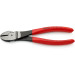 Кусачки боковые (бокорезы) особой мощности, Ø3,8мм, 180мм KNIPEX 74 01 180, фосфатированные