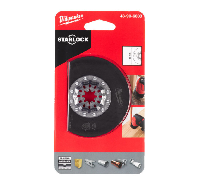Полотно для мультитулу STARLOCK MILWAUKEE, Ø85х20мм