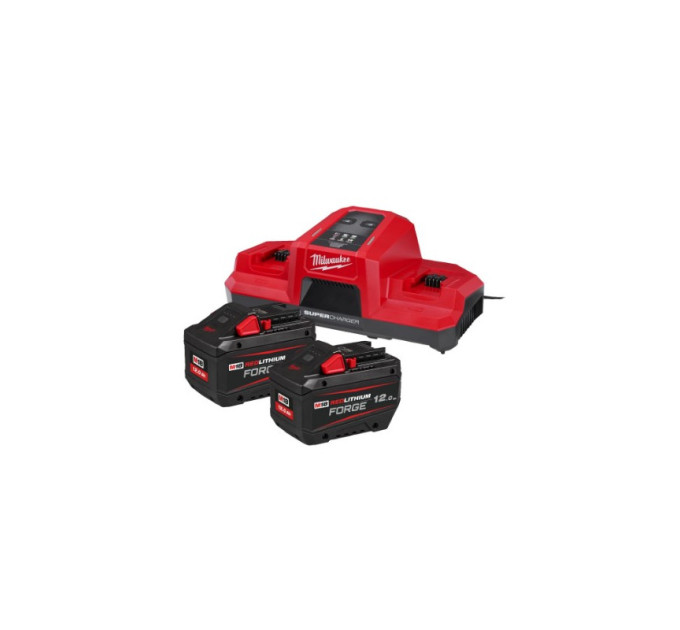 Энергокомплект MILWAUKEE M18 FORGENRG-122 DBSC (ЗУ M18 DBSC+2акк.Х8Ач FB8)