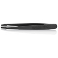 Пінцет пластмасовий антистатичний KNIPEX, 92 09 04 ESD, прямий