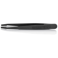 Пінцет пластмасовий антистатичний KNIPEX, 92 09 04 ESD, прямий