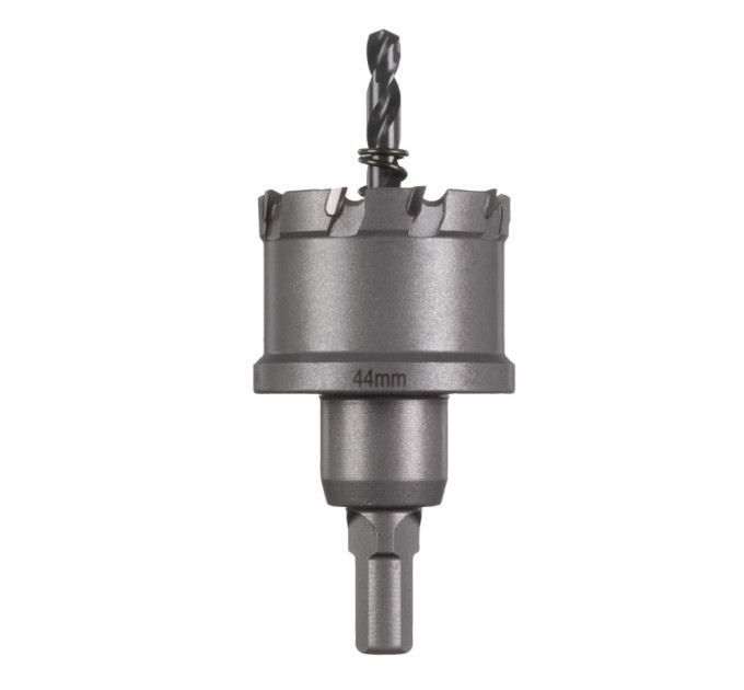 Цельная коронка Holesaw TCT MILWAUKEE для стали/нержавеющей стали, Ø44мм