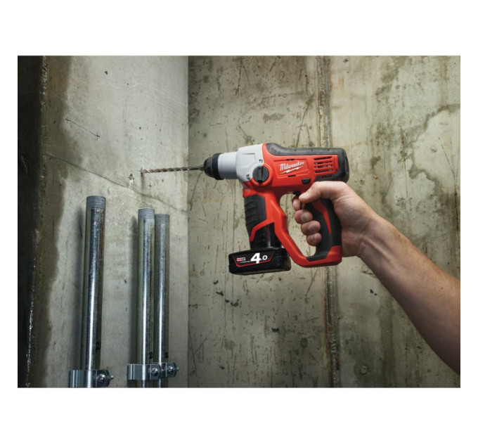 Перфоратор аккумуляторный SDS-PLUS MILWAUKEE M12 H-0 (0,9Дж)(каркас)
