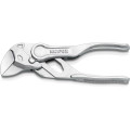 Клещи переставные-гаечный ключ, Ø21мм KNIPEX 86 04 100 BK, хромированные