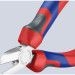 Кусачки боковые (бокорезы) для электроники, Ø3,0мм, 125мм KNIPEX 76 05 125, хромированные