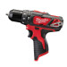 Дриль-шуруповерт акумуляторна ударна MILWAUKEE M12 BPD-0 (30Нм)(каркас)