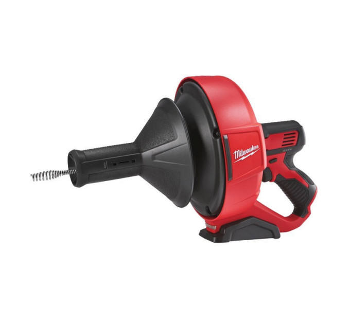 Машина прочистная аккумуляторная MILWAUKEE M12 BDC6-0C трос 6м (каркас+ведро)