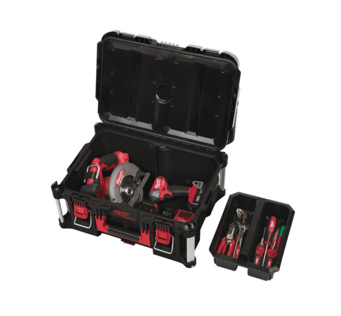 Кейс для инструмента PACKOUT MILWAUKEE LARGE BOX (560x410x290мм)
