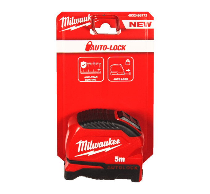 Рулетка AUTOLOCK MILWAUKEE (Gen 2), 5м (25мм)