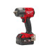 Гайковерт аккумуляторный бесщеточный MILWAUKEE 1/2" (881Нм) M18 FMTIW2P12-502X, с пином (ЗУ+2Х5Ач)