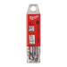 Свердло по металу HSS-G MILWAUKEE, DIN 1412 C, Ø3,3 х49х12мм. двостороннє, (10шт)