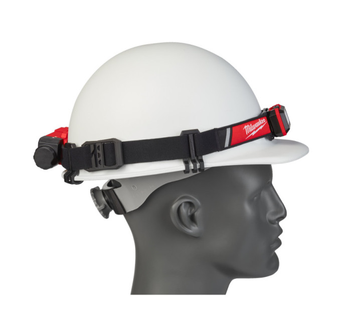 Ліхтар світлодіодний акумуляторний налобний (зарядка через USB) MILWAUKEE L4 HLRP-301
