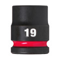 Головка ударная ShW 1/2'' STD MILWAUKEE, 19мм