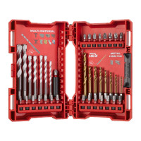 Набір SHOCKWAVE - біти, свердла по металу RedHEX TiN MM 5.5, свердла з мультиматеріалів - 39 од.