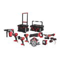 Набор из 8ми инструментов аккумуляторных бесщеточных MILWAUKEE M18 FPP9B-557P
