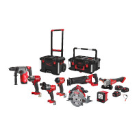Набор из 8ми инструментов аккумуляторных бесщеточных MILWAUKEE M18 FPP9B-557P