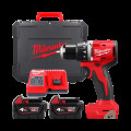 Дриль-шуруповерт акумуляторна безщіткова MILWAUKEE M18 BLDDRC-402С (60Нм) (ЗУ+2акк.Х4Ач+кейс)