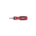 Отвертка универсальная с трещоткой 9в1 (PH1, PH2, PZ1, PZ2, Torx®15, Torx®20, SL5.5) MILWAUKEE