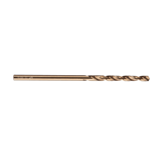Свердло по металу HSS-Co MILWAUKEE, DIN338, Ø3,3х67х37мм, (10шт)