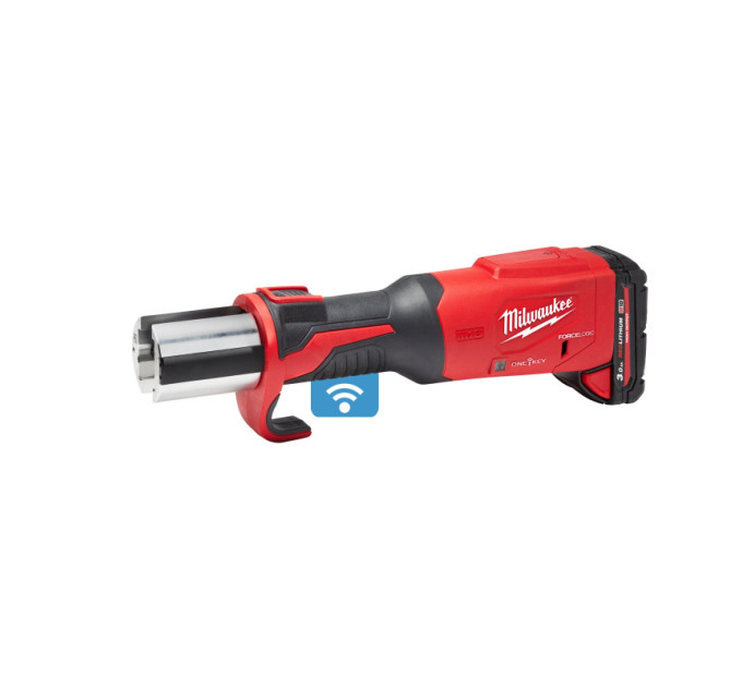 Обжимник гідравлічний акумуляторний для труб MILWAUKEE M18 ONEBLHPT-302C M-SET (ЗУ+2Х2Ач+кейс)