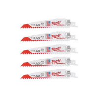 Полотно для сабельных пил THE AX FANG TIP MILWAUKEE, 300х5,0мм, (5 шт), (замена на 48475027)