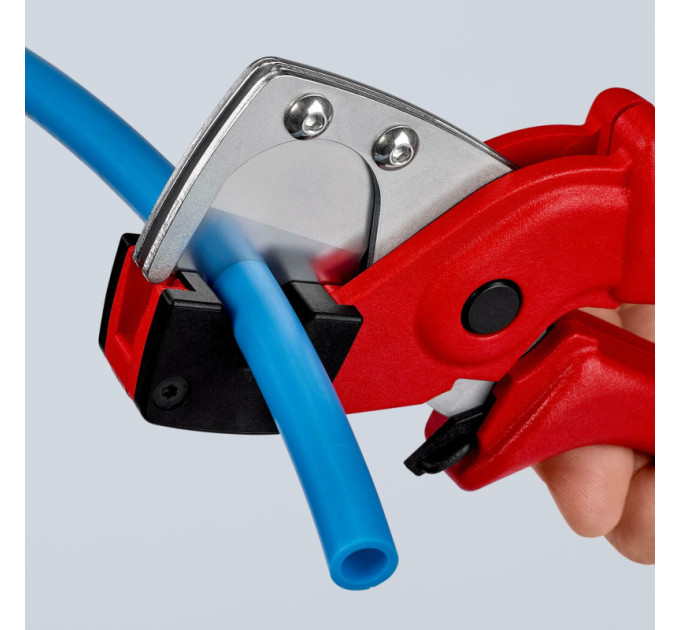Труборез для многослойных и пневматических шлангов Ø4-20мм KNIPEX 90 10 185 SB