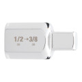 Перехідник хромований для головок MILWAUKEE, з 1/2" на 3/8"