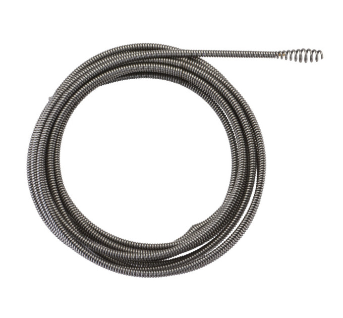 Тросик для прочищувальної машини 6мм x 7.6м spiral, bulb auger