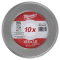 Диск відрізний по металу MILWAUKEE, SCS 41/125х1, Ø125мм, (10шт)